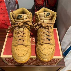 Air Force 1 Mid '07 Sneaker Tan used size 6.5